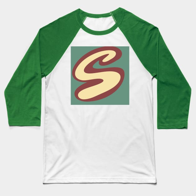 Superman Sign Baseball T-Shirt by Ninadventurous